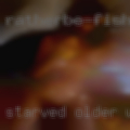Starved older women adult